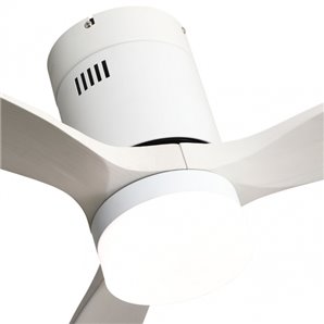 FAB 128291301 | Ventil 18w Dc Aguilon Blanco 3 Aspas Blancas 5 Velocidades C/remoto Temporizador 132 D 2