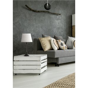 FAB 134671002 | Sobremesa Percasol 1xe27 Marron Rustico 52x25x25 Cm 2