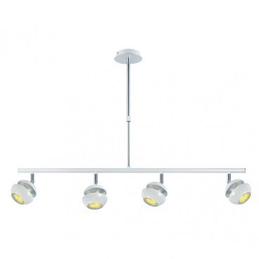 FAB 142054001 | Colgante Beethoven Blanco/plata 4xgu10