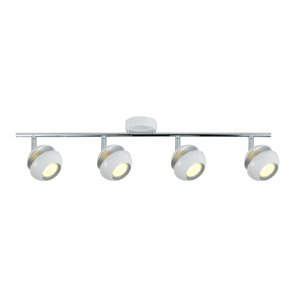 FAB 142094001 | Regleta Beethoven 4xgu10 Blanco/plata 14x69,5x8,5 Cm 2