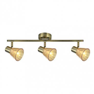FAB 142193014 | Regleta Cooper 3xe14 Cuero 16x48,5x8,5 Cm