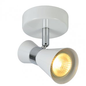 FAB 142381001 | Foco Maximo 1xgu10 Blanco/cromo 15x12x8,5 Cm 2