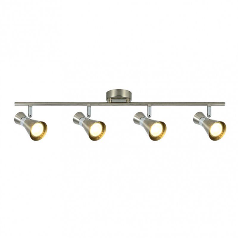 FAB 142394003 | Regleta Maximo 4xgu10 Niquel/cromo 15x69,5x8,5 Cm