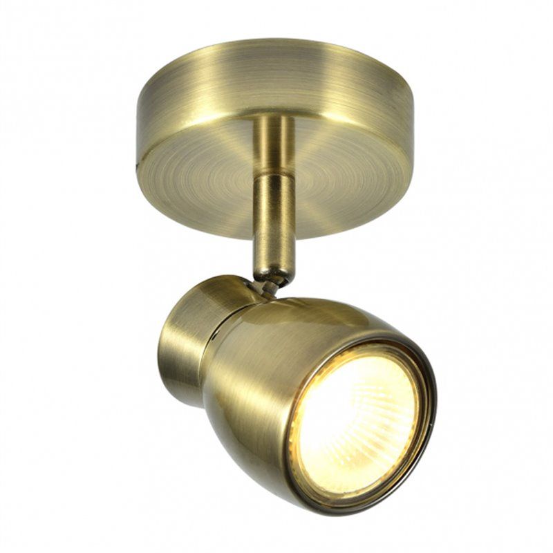 FAB 142481014 | Refletor Chacho 1xgu10 Couro 14x12x8,5 Cm