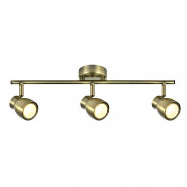 FAB 142493014 | Regleta Chacho 3xgu10 Cuero 14x48,5x8,5 Cm