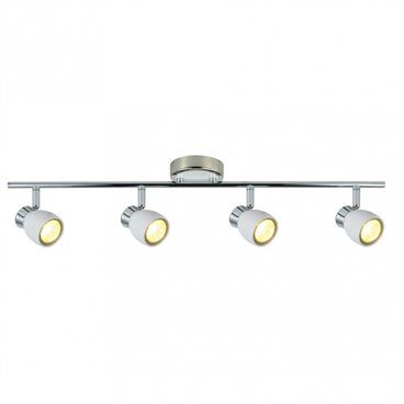 FAB 142494001 | Regleta Chacho 4xgu10 Blanco 14x69,5x10 Cm