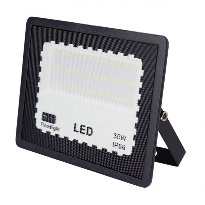 FAB 147490309 | Proyector Zircon 30w 4000k Negro 3000lm  120º 11,5x14x2,3 Cm Ip66