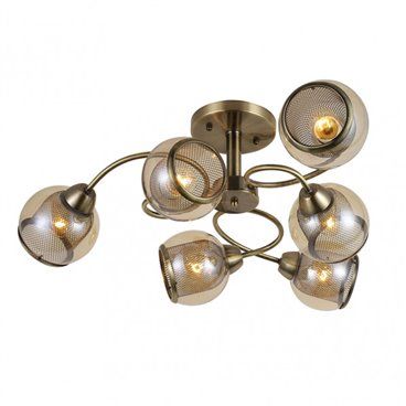 FAB 153256014 | Lâmpada Stanley 6xe27 Couro 26x68x68 Cm