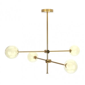 FAB 154654012 | Lâmpada Jerusalém 4xg9 Bronze 63x82x82 Cm 2