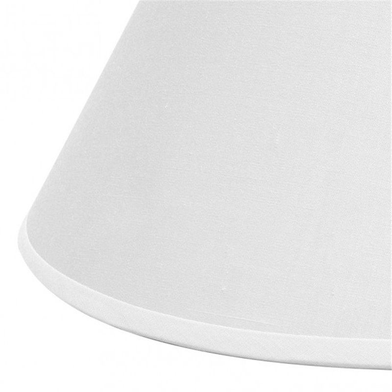 FAB 157322501 | Pantalla Clara E27 Blanca 25dx11dx16h Conica Cerrada