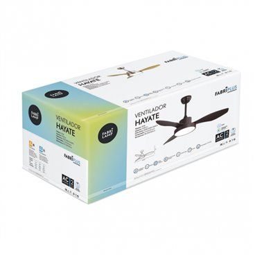 Ventilador Hayate DC 48W Marrom
