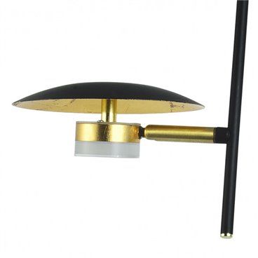 FAB 153692016 | Colgante Ciudad Del Cabo 2l 12w 4000k Negro/oro 52x49x15 Cm 1080 Lm Dirigible Y Orientable
