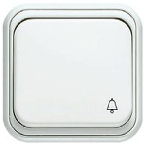 NIESSEN 1504.2 BL | Pulsador luz Over blanco