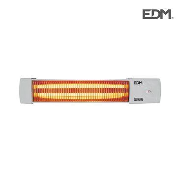 Estufa de baño de cuarzo - modelo marfil - 600-1200w -  orientable - edm