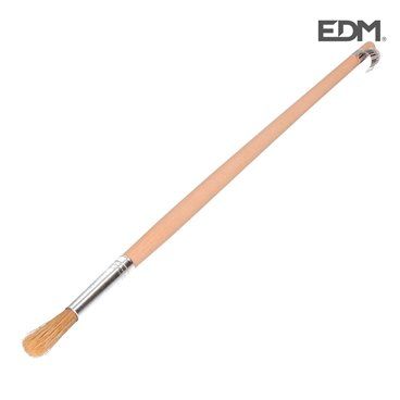 PINCEL CABO LATA REDONDO Nº14 9MM USO EVENTUAL PARA TRABAJOS DE BRICOLAJE. SU FORMA REDONDEADA FACILITA LA CARGA DE PINTURA PARA