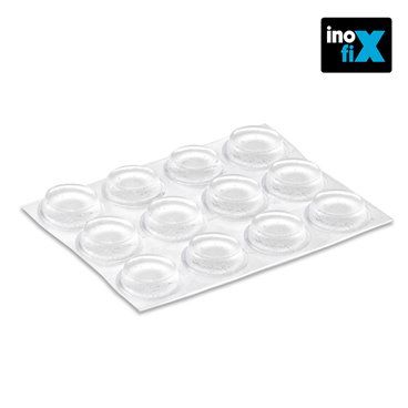 Protetor autoadesivo gota Ø12,7x3,5mm (Blister 14 unidades) INOFIX
