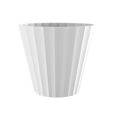 Maceta doric ø26x23cm blanco