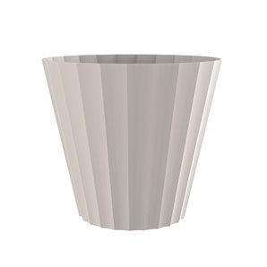 Maceta doric ø18x16cm crudo