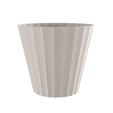 Maceta doric ø18x16cm crudo