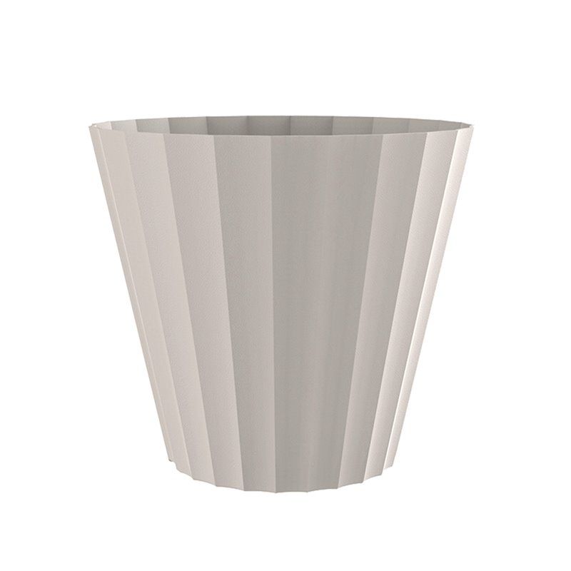 MACETA DORIC Ø26x23CM CRUDO