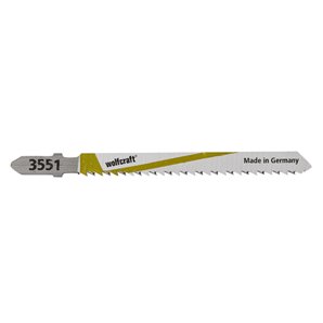 PACK 2 HOJAS DE SIERRA DE CALAR VÁSTAGO EN T HCS 50MM. USO: MADERA CONTRACHAPADA, TABLEROS DE MADERA ESTRATIFICADA , LAMINADO, P