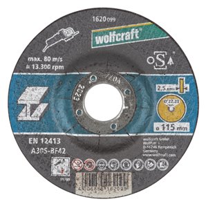 DISCO DE CORTE PARA METAL Ø 125 x 2,5 x 22,23MM.SIN FORMACIÓN DE REBABAS, CORTE LIMPIO Y SIN VIBRACIONES DE LARGA VIDA ÚTIL. SEG