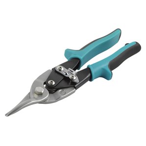 TIJERAS PARA CHAPA PARA CORTES RECTOS. 260MM DE LARGO, PARA CORTE A LA DERECHA.MICRODENTADO PARA MEJORES RESULTADOS DE CORTE EN
