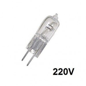 Bombilla halógena bipín 220V-240V 50W