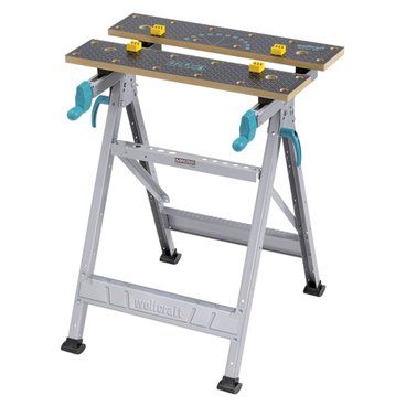 BANCO DE MORDAZA CON CHASIS REFORZADO WOLFCRAFT. MEDIDAS 64,5 X 30CM - 45,0 X 80CM