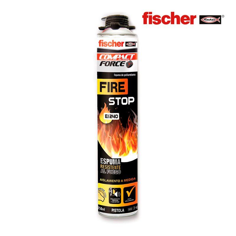 Espuma fire stop pistola 558729 fischer