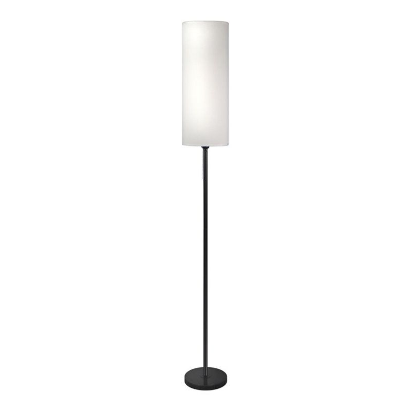 Candeeiro de pé vintage para sala de estar e27 60w Cor Preto ø20x155cm
