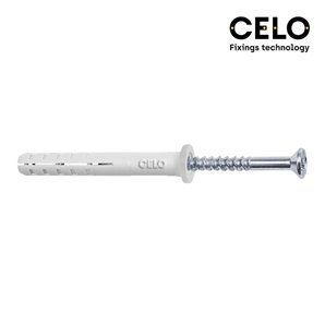 Caixa de 50 unidades de puncionadeiras com cabeça chata Ø6x60mm