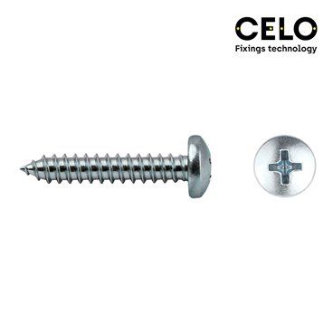 Caja 100 uni. tornillo chapa alomada philips din/ref 7981 4,8x70 zincado celo