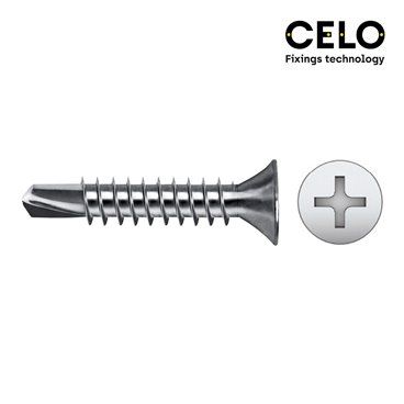 Caja 250 uni. punta broca avellanada philips din/ref 7504p 4,2x32 zincado celo