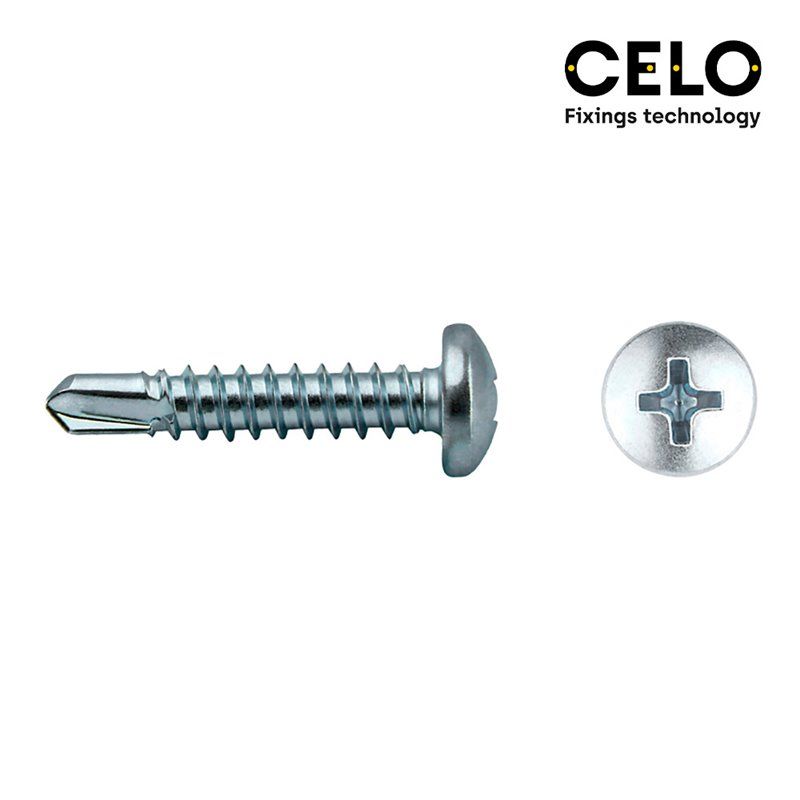 CAJA 500 UNI. PUNTA BROCA ALOM. PHILIPS DIN/REF 7504N 3,9x19 ZINC. CELO