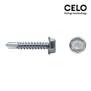 CAJA 250 UNI. PUNTA BROCA HEXAGONAL DIN/REF 7504K 5,5x50 ZINC. CELO