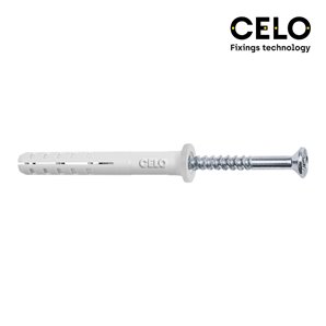 Caixa de 100 unidades de puncionadeiras com cabeça chata Ø6x40mm