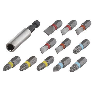 Juego de puntas solid, con portapuntas magnético 2445000 wolfcraft