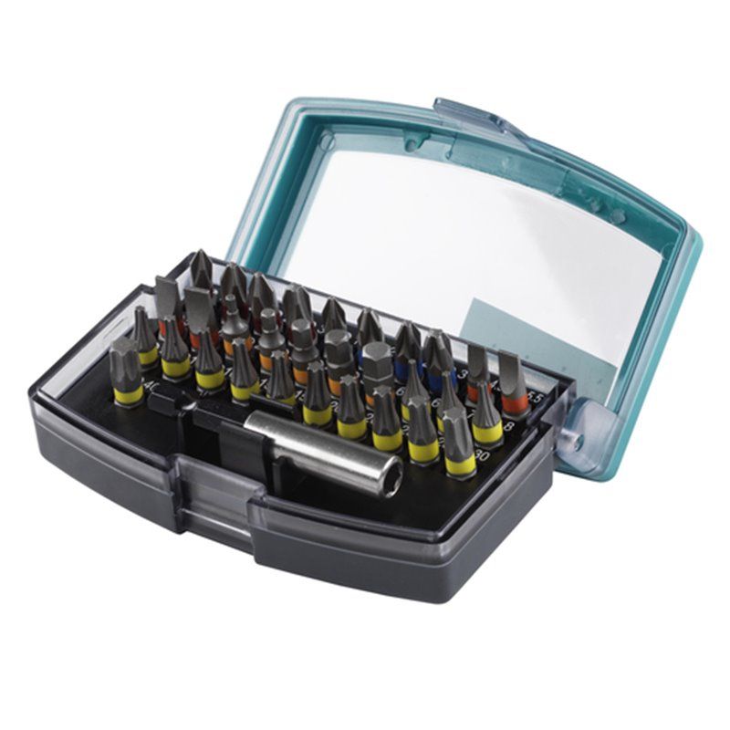 Caja de puntas solid, con portapuntas magnético 2975000 wolfcraft