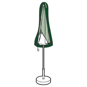 FUNDA PROTECCIÓN CUBRE SOMBRILLA Ø25-70X302CM .MATERIAL POLIETILENO 100GR/M2.