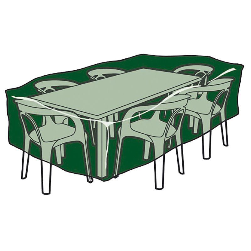 Funda protección cubre mesa y sillas 225x143x90cm  240gr/m2