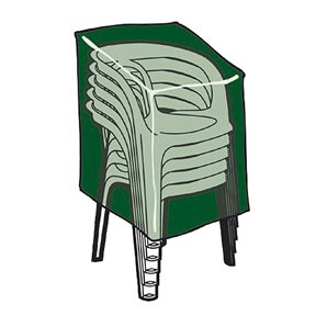 Capa protetora cobre cadeiras 68x68x110cm 240g/m²