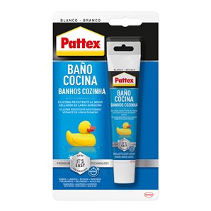 PATTEX Silicone Banheiro Cozinha Transparente 50ml