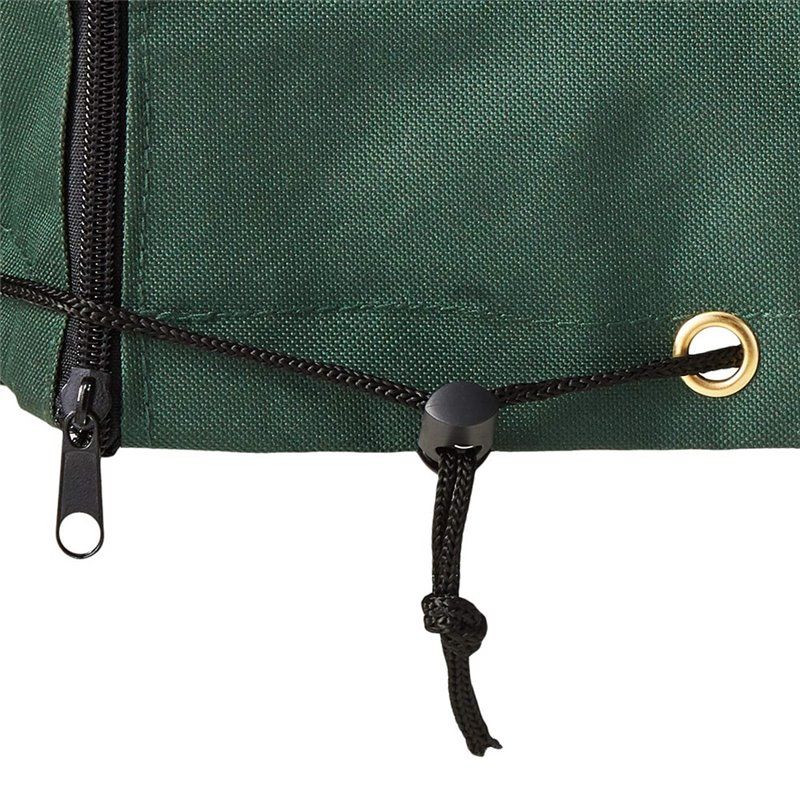 FUNDA PROTECCIÓN CUBRE BALANCÍN 255X143X170CM  240GR/M2.  MATERIAL POLIÉSTER 240GR/M2.  IMPERMEABLE. INCORPORA BOLSILLOS TRANSPI