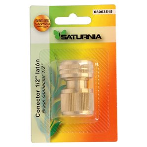 Conector Manguera Laton  1/2" Hembra, Adaptador Grifo, Conector Grifo A Conector Rapido
