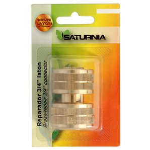 Reparador Laton Para Mangueras 3/4". Blister 1 pieza