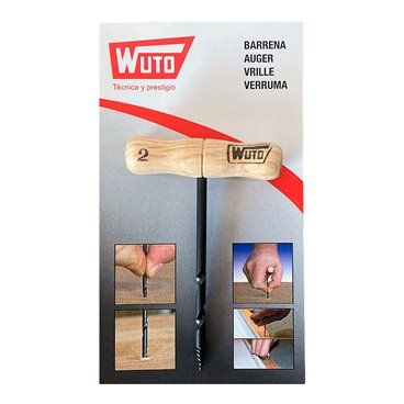 Trado modelo 2, Ø4mm e comprimento: 80mm WUTO