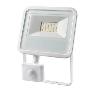 Foco proyector led 30w 2100 lm 6400k luz fria con sensor de presencia EDM
