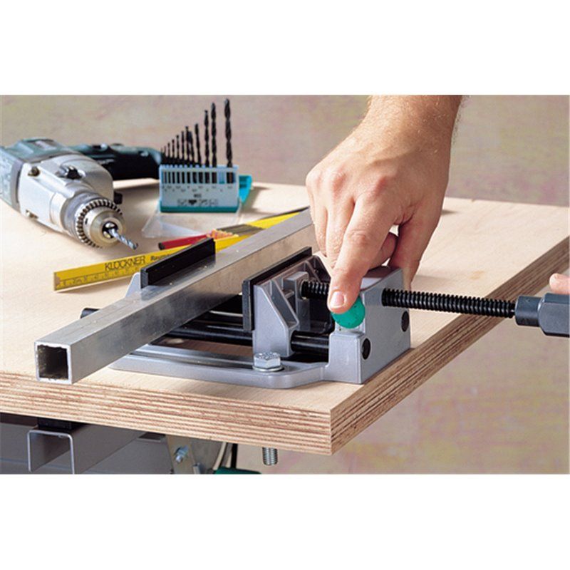 TORNO INSTANTÁNEO, ANCHO DE BOCA 100 MM, ANCHO DE SUJECIÓN HASTA 100 MM WOLFCRAFT