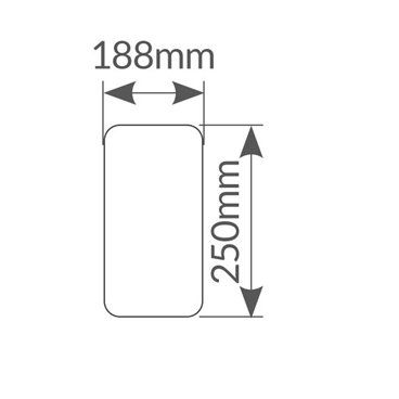 Aplique pared Bayaka 15W 3000K Blanco